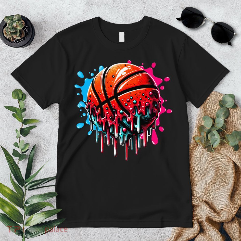 Ice Cream Basketball Drip Basketball Stuff Premium T-Shirt