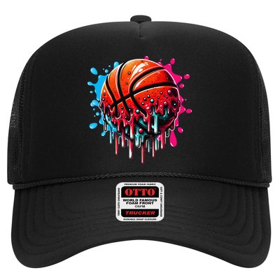 Ice Cream Basketball Drip Basketball Stuff Trucker Hat