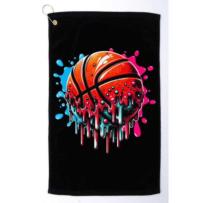 Ice Cream Basketball Drip Basketball Stuff Golf Towel