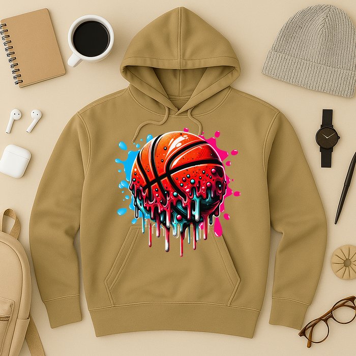 Ice Cream Basketball Drip Basketball Stuff Hoodie