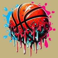 Ice Cream Basketball Drip Basketball Stuff Hoodie