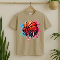 Ice Cream Basketball Drip Basketball Stuff T-Shirt