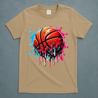 Ice Cream Basketball Drip Basketball Stuff T-Shirt