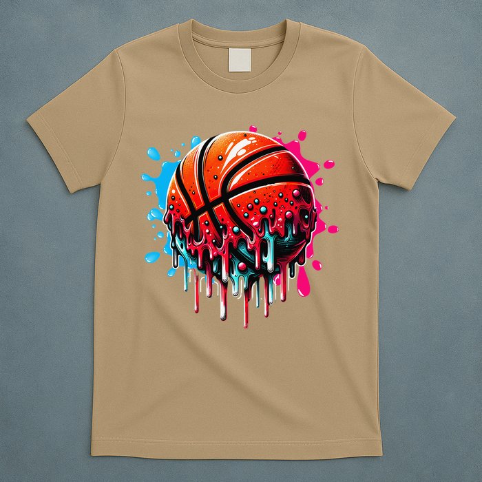 Ice Cream Basketball Drip Basketball Stuff T-Shirt