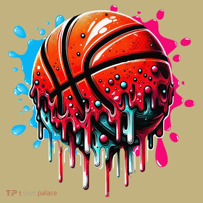 Ice Cream Basketball Drip Basketball Stuff T-Shirt