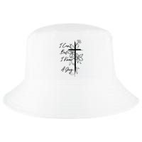I Cant But I Know A Guy Jesus Cross Funny Christian God Cool Comfort Performance Bucket Hat