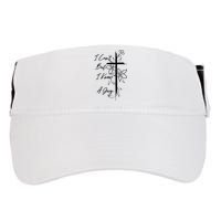 I Cant But I Know A Guy Jesus Cross Funny Christian God Adult Drive Performance Visor