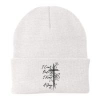 I Cant But I Know A Guy Jesus Cross Funny Christian God Beanie