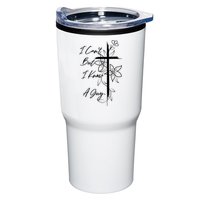 I Cant But I Know A Guy Jesus Cross Funny Christian God Tumbler