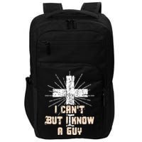 I Can’T But I Know A Guy Christian Jesus God Faith Impact Tech Backpack