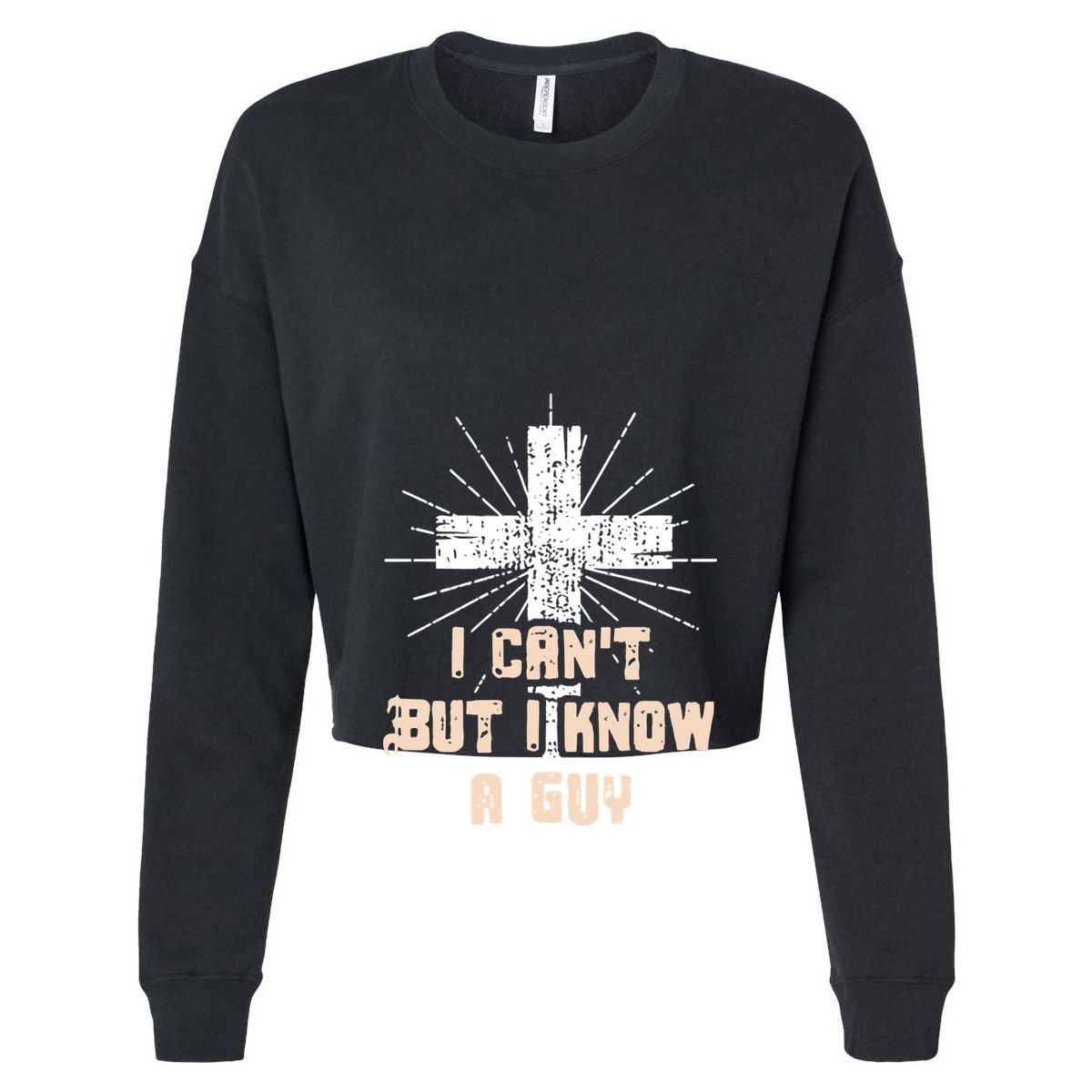 I Can’T But I Know A Guy Christian Jesus God Faith Vector Backpack