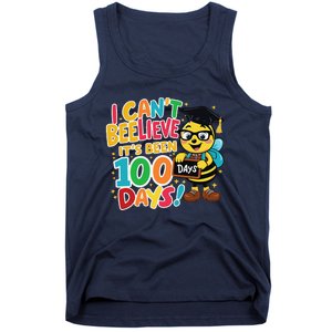 I CanT Believe Its Been 100 Days Funny Bee 100th Day School Tank Top