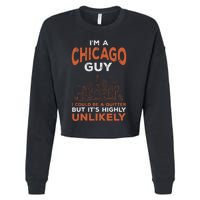 Illinois Could Be A Quitter But Highly Unlikely Chicago Cropped Pullover Crew