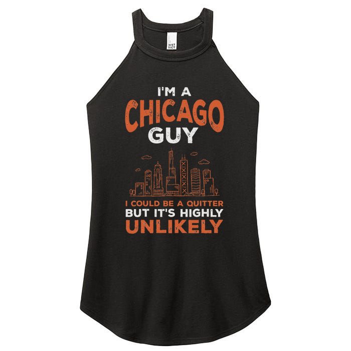 Illinois Could Be A Quitter But Highly Unlikely Chicago Women's Perfect Tri Rocker Tank