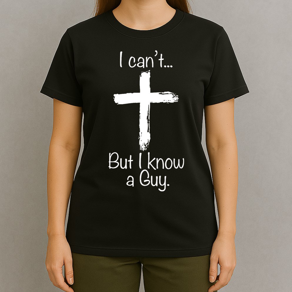 I Cant But I Know A Guy Funny Jeus T-Shirt