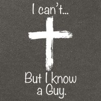 I Cant But I Know A Guy Funny Jeus Cotton Canvas Backpack