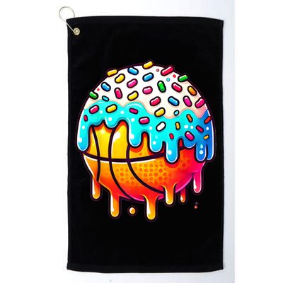 Ice Cream Basketball Drip Boy Girl Basketball Stuff  Golf Towel