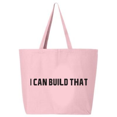 I Can Build That Carpenter Funny Woodworking Carpenter Quote 25L Jumbo Tote