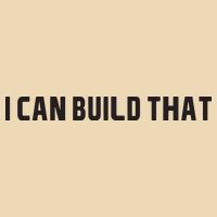 I Can Build That Carpenter Funny Woodworking Carpenter Quote Drawstring Bag