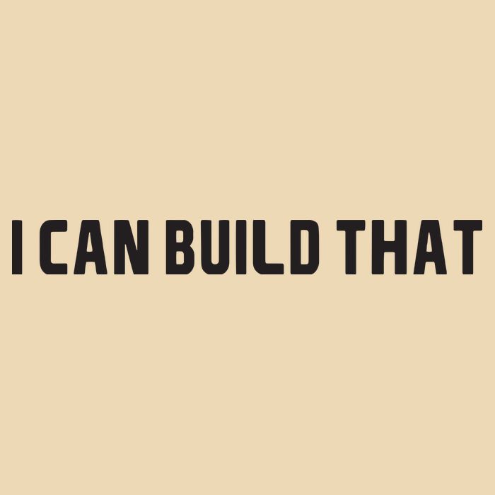 I Can Build That Carpenter Funny Woodworking Carpenter Quote Drawstring Bag