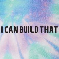 I Can Build That Carpenter Funny Woodworking Carpenter Quote Legacy Tie Dye Trucker Hat
