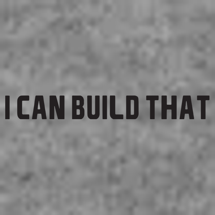 I Can Build That Carpenter Funny Woodworking Carpenter Quote 7-Panel Snapback Hat