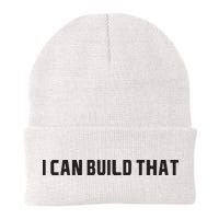 I Can Build That Carpenter Funny Woodworking Carpenter Quote Beanie