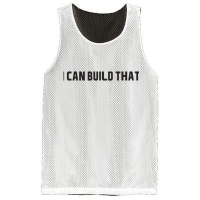 I Can Build That Carpenter Funny Woodworking Carpenter Quote Mesh Reversible Basketball Jersey Tank