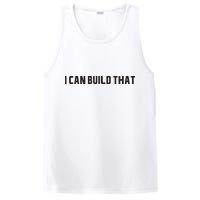 I Can Build That Carpenter Funny Woodworking Carpenter Quote PosiCharge Competitor Tank