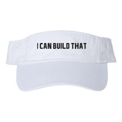 I Can Build That Carpenter Funny Woodworking Carpenter Quote Visor