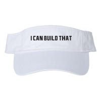 I Can Build That Carpenter Funny Woodworking Carpenter Quote Visor