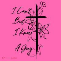 I Cant But I Know A Guy Jesus Cross Funny Christian Stripe Pom Pom Beanie