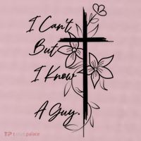I Cant But I Know A Guy Jesus Cross Funny Christian 25L Jumbo Tote
