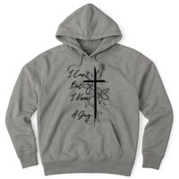 I Cant But I Know A Guy Jesus Cross Funny Christian Hoodie