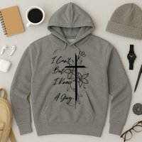 I Cant But I Know A Guy Jesus Cross Funny Christian Hoodie