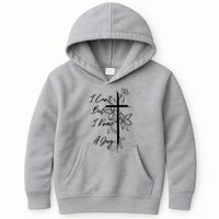 I Cant But I Know A Guy Jesus Cross Funny Christian Kids Hoodie