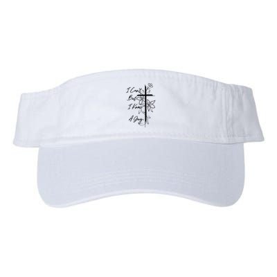 I Cant But I Know A Guy Jesus Cross Funny Christian Visor