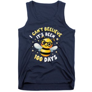 I CanT Believe Its Been 100 Days Funny Bee 100th Day School Tank Top