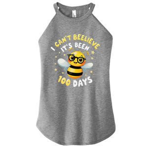 I CanT Believe Its Been 100 Days Funny Bee 100th Day School Women's Perfect Tri Rocker Tank