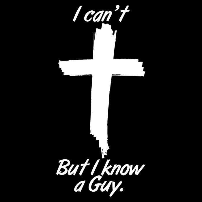 I Cant But I Know A Guy Faith Christianity Cross Flatbill Hat
