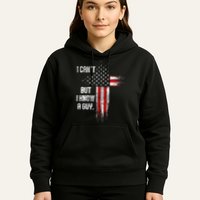 I Cant But I Know A Guy Jesus Cross Christian Believer Hoodie