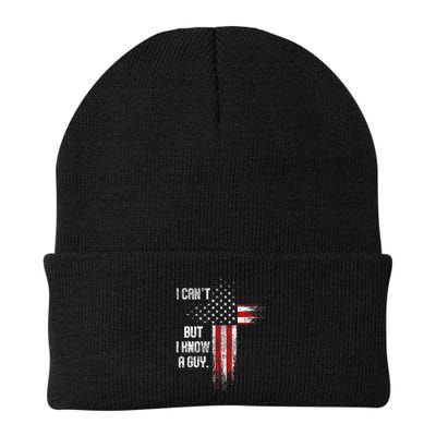 I Cant But I Know A Guy Jesus Cross Christian Believer Beanie