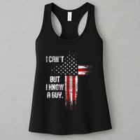 I Cant But I Know A Guy Jesus Cross Christian Believer Womens Tank Top
