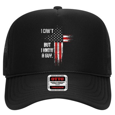 I Cant But I Know A Guy Jesus Cross Christian Believer Trucker Hat