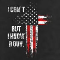 I Cant But I Know A Guy Jesus Cross Christian Believer Golf Towel