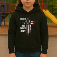 I Cant But I Know A Guy Jesus Cross Christian Believer Kids Hoodie