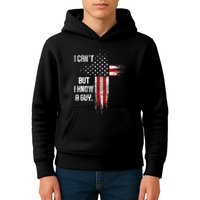 I Cant But I Know A Guy Jesus Cross Christian Believer Kids Hoodie