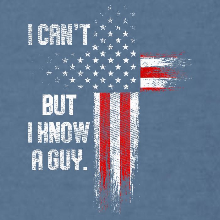 I Cant But I Know A Guy Jesus Cross Christian Believer Garment-Dyed Sweatshirt