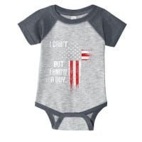 I Cant But I Know A Guy Jesus Cross Christian Believer Infant Baby Jersey Bodysuit
