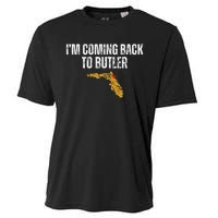 IM Coming Back To Butler Trump Fight Vote Trump President Cooling Performance Crew T-Shirt